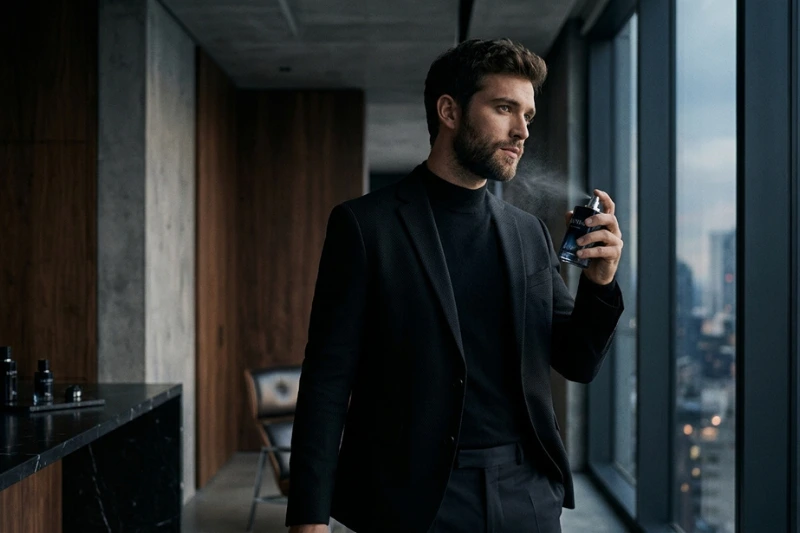 Dior Sauvage EDP vale a pena para qualquer ocasião - homem elegante ao fundo