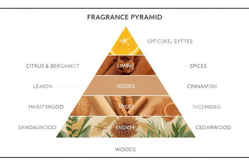 Pirâmide olfativa do perfume Paco Rabanne One Million