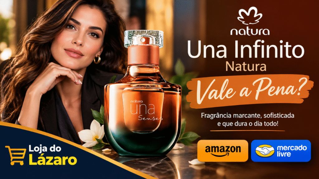Una Infinito Natura Vale a Pena? perfume Natura em destaque com mulher elegante