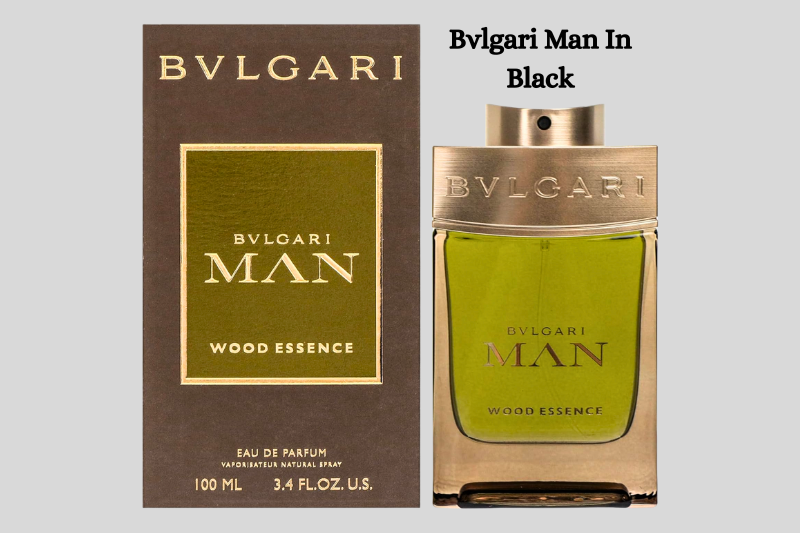 Bvlgari Man Wood Essence frasco e embalagem do perfume masculino 100 ml
Bvlgari Man In Black 