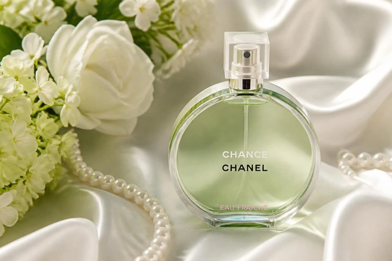 Perfume Coco Chanel feminino com aroma sofisticado e elegante em composição floral luxuosa