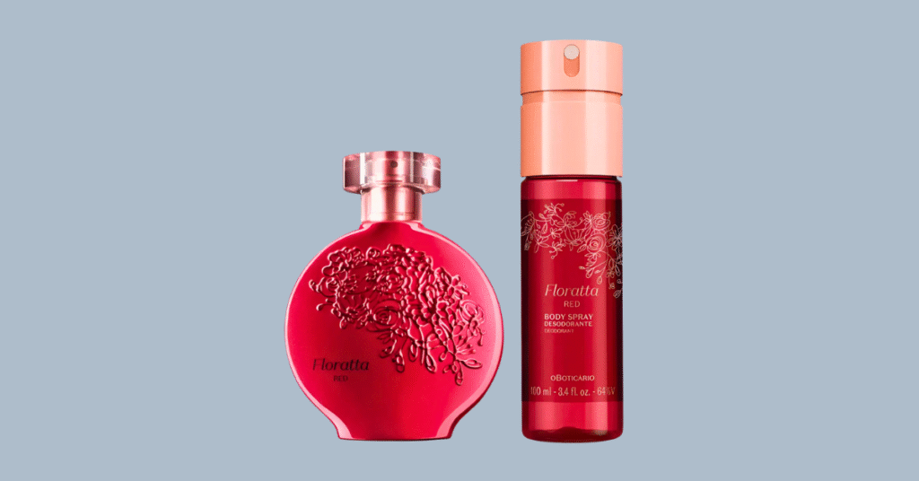 O Boticario Floratta Red Deo Colonia 75ml E Body Spray 100ml