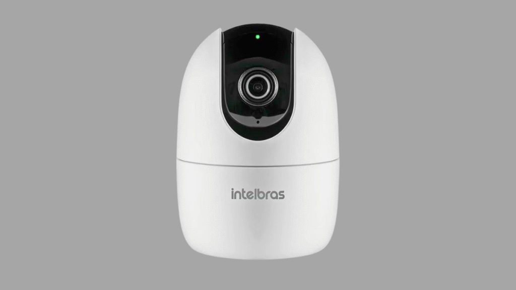 Melhor câmera de segurança interna Wi-Fi Full HD com visão noturna para uso residencial.
