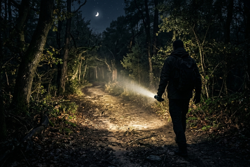 melhores lanternas para uso noturno em trilha e atividades ao ar livre