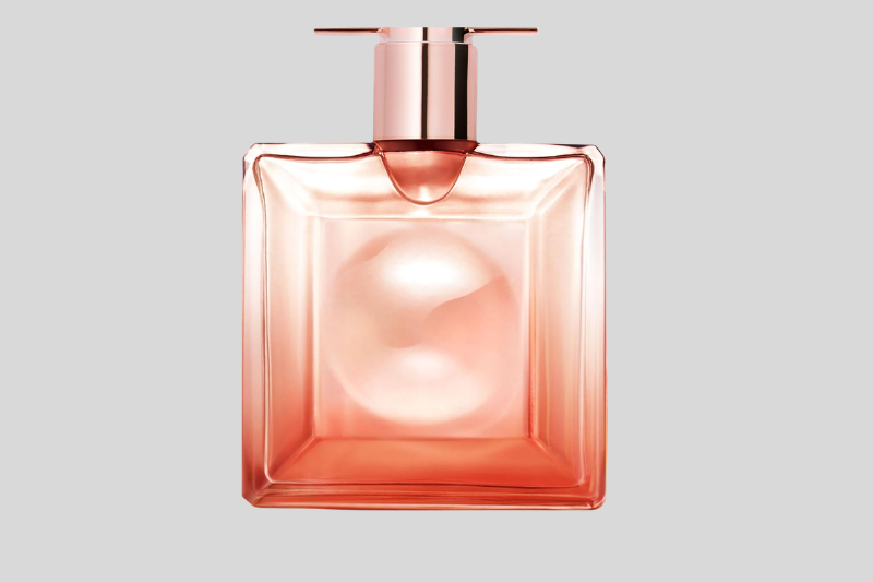 Frasco oficial do Lancôme Idôle EDP, perfume feminino floral sofisticado