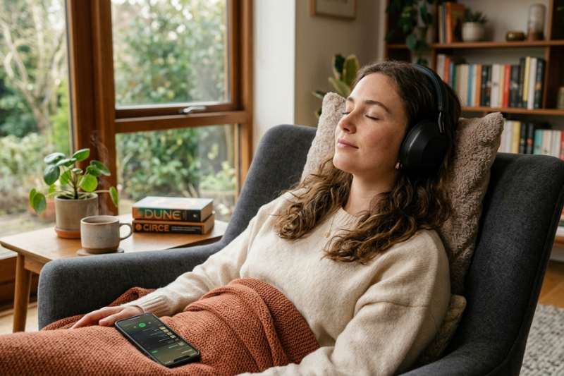 design premium de fones de ouvido bluetooth modernos