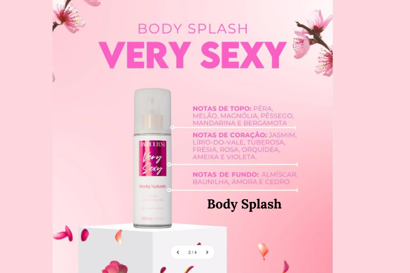 Kit Body Splash Very Sexy feminino edição promocionalBody Splash