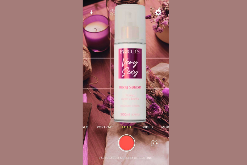 Body Splash Very Sexy feminino detalhe da embalagem