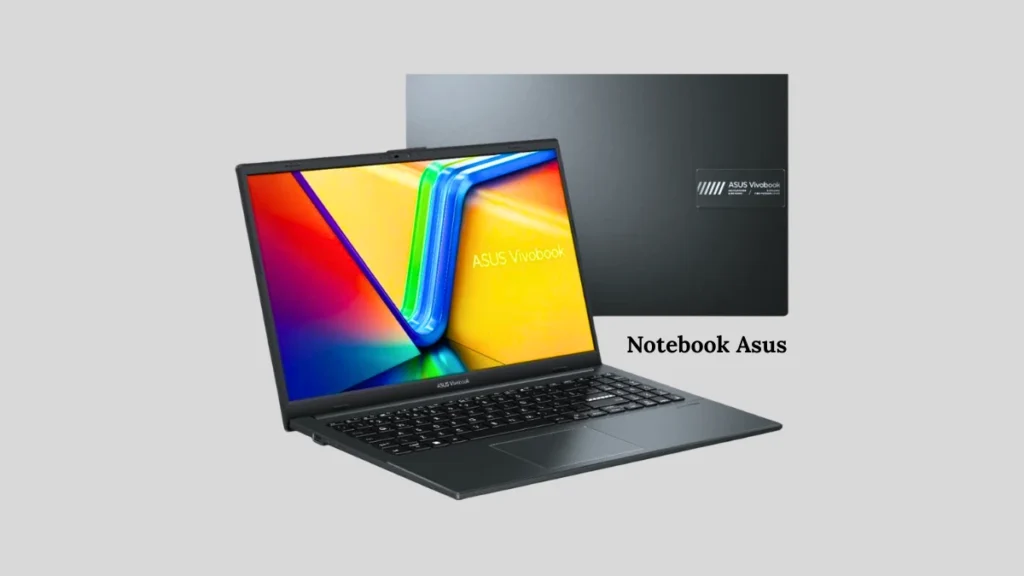 Notebook Lenovo IdeaPad 1 15AMN7 com tela exibindo imagem colorida em destaque