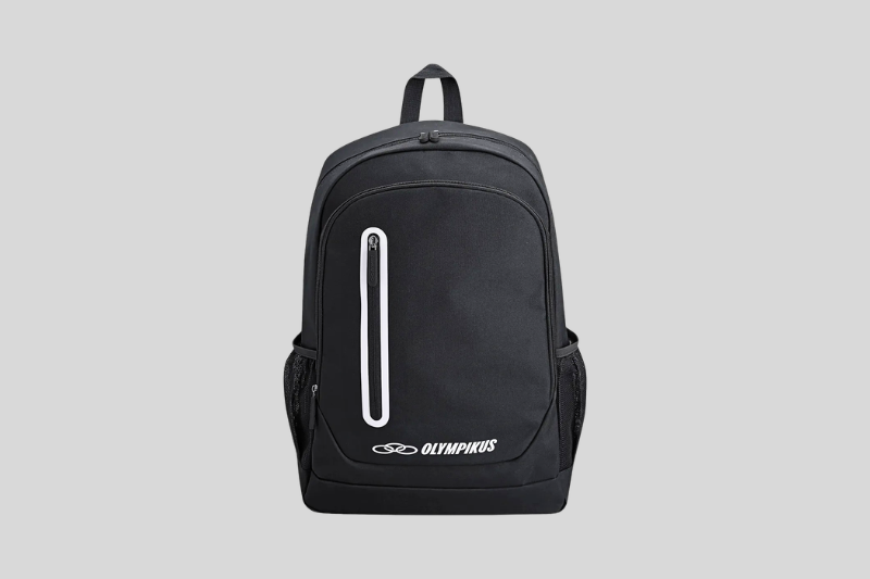  Mochila casual preta masculina estilo minimalista — produtos úteis do Mercado Livre