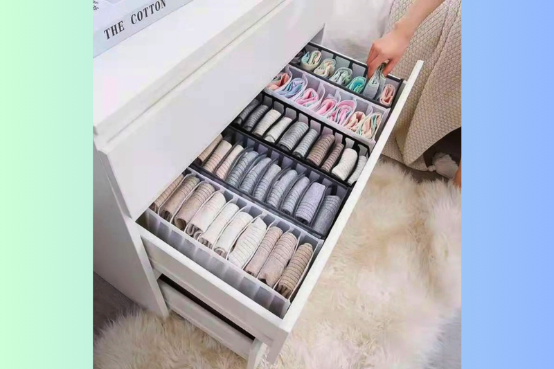 Organizador de gavetas branco com multicompartimentos — produtos úteis do Mercado Livre