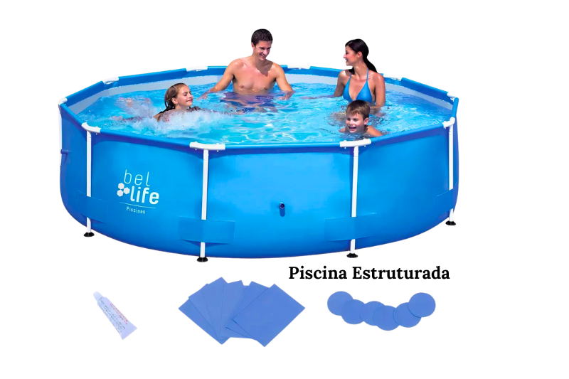 Piscina Estruturada Kala 5200L — diversão garantida para toda a família