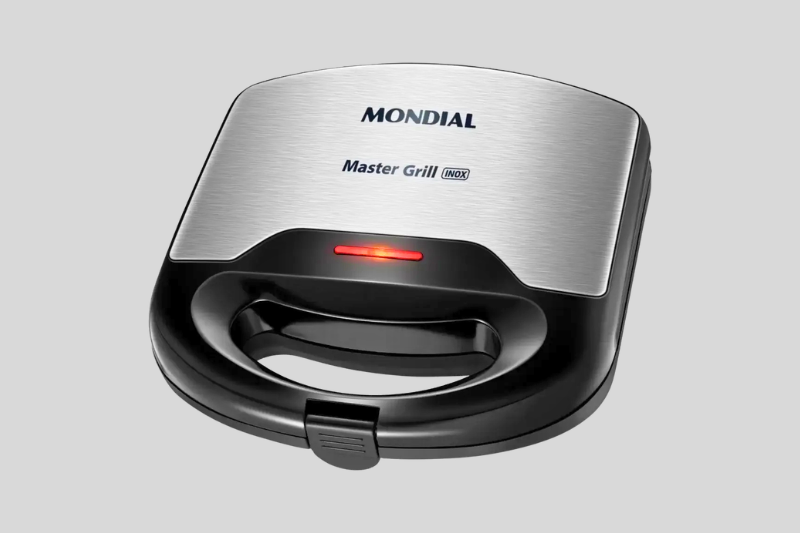 Sanduicheira Master Grill Mondial S-20 faz parte dos melhores eletrodomésticos baratos para casa.